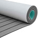 Covor pentru Bărci Dungi Gri deschis și negru 240 x 90 cm EVA - WALTI WALTI