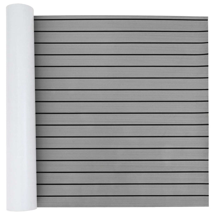 Covor pentru Bărci Dungi Gri deschis și negru 240 x 90 cm EVA - WALTI WALTI