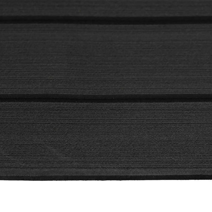 Covor pentru Bărci Dungi Gri Închis și Negru 240 x 90 cm EVA - WALTI WALTI