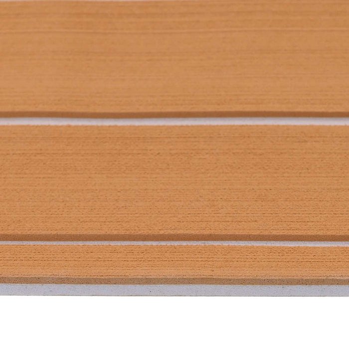 Covor pentru Bărci Dungi Maro și alb 240 x 90 cm EVA - WALTI WALTI