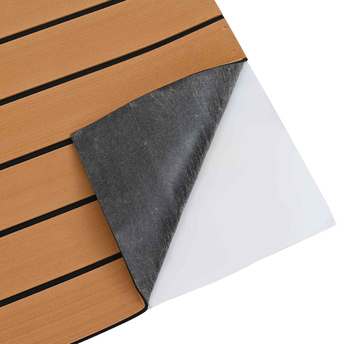 Covor pentru Bărci Dungi Maro și negru 240 x 60 cm EVA - WALTI WALTI