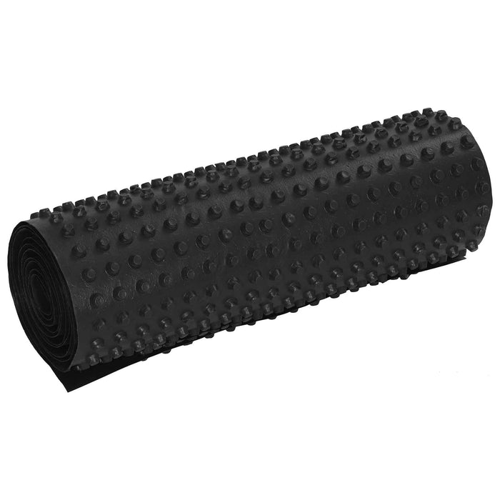 Foie de drenaj cu striații Negru 0,5 x 10 m HDPE - WALTI WALTI