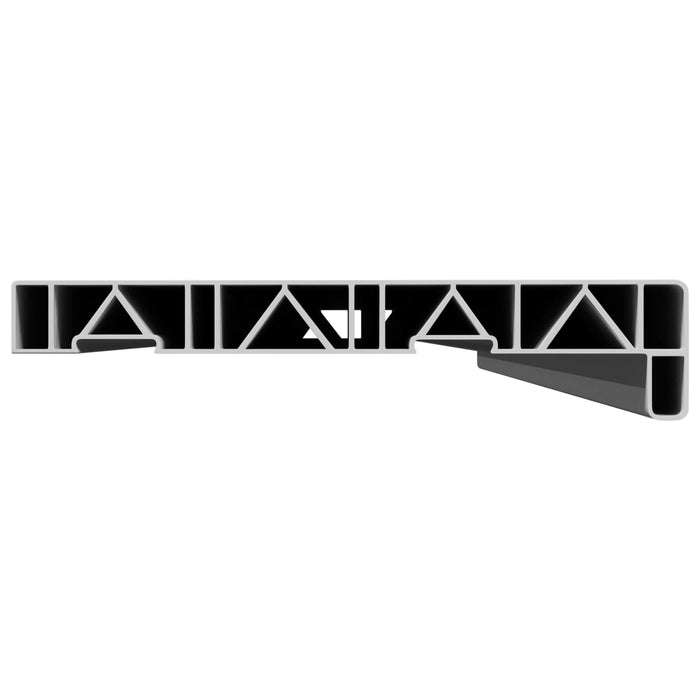 Prag de fereastră Alb 120 x 20 x 4,5 cm PVC - WALTI WALTI