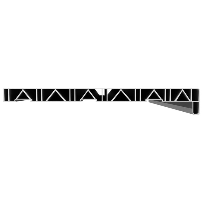 Prag de fereastră Alb 140 x 35 x 4,5 cm PVC - WALTI WALTI