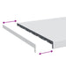 Prag de fereastră Alb 60 x 50 x 4,5 cm PVC - WALTI WALTI