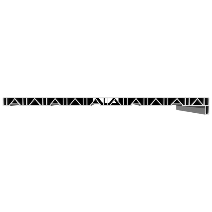 Prag de fereastră Alb 60 x 50 x 4,5 cm PVC - WALTI WALTI