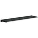 Prag de fereastră Negru cu fibră de lemn 80 x 20 x 4,5 cm PVC - WALTI WALTI