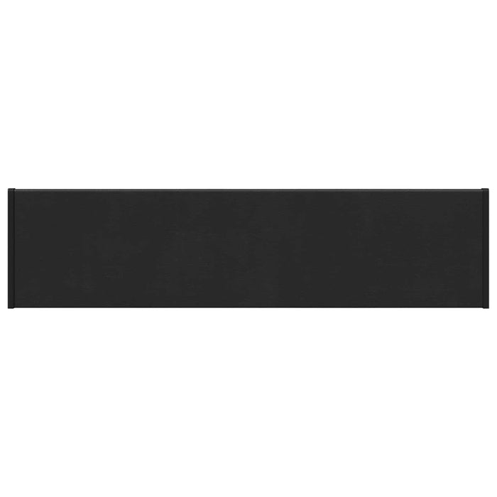 Prag de fereastră Negru cu fibră de lemn 80 x 20 x 4,5 cm PVC - WALTI WALTI