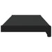 Prag de fereastră Negru cu fibră de lemn 100 x 20 x 4,5 cm PVC - WALTI WALTI