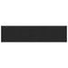 Prag de fereastră Negru cu fibră de lemn 100 x 25 x 4,5 cm PVC - WALTI WALTI