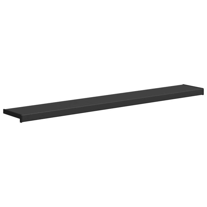 Prag de fereastră Negru cu fibră de lemn 120 x 25 x 4,5 cm PVC - WALTI WALTI