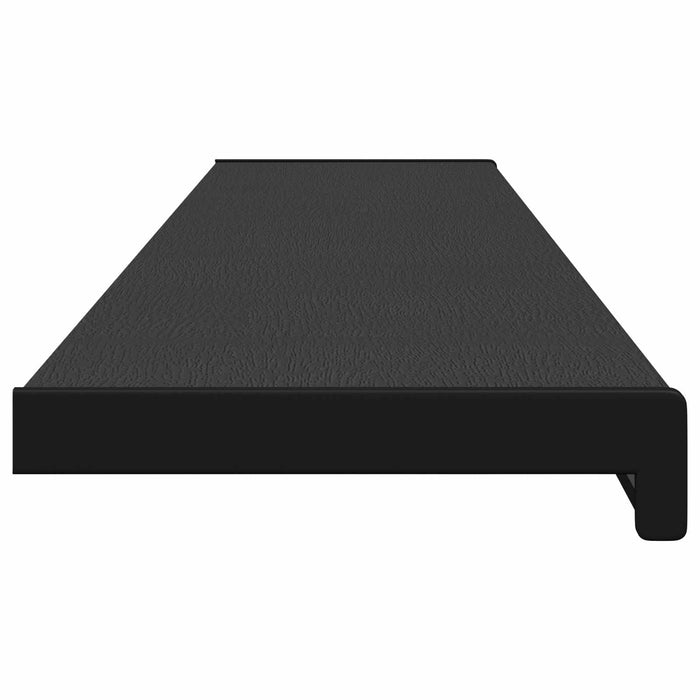Prag de fereastră Negru cu fibră de lemn 120 x 25 x 4,5 cm PVC - WALTI WALTI