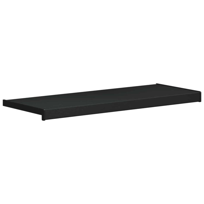 Prag de fereastră Negru cu fibră de lemn 60 x 30 x 4,5 cm PVC - WALTI WALTI