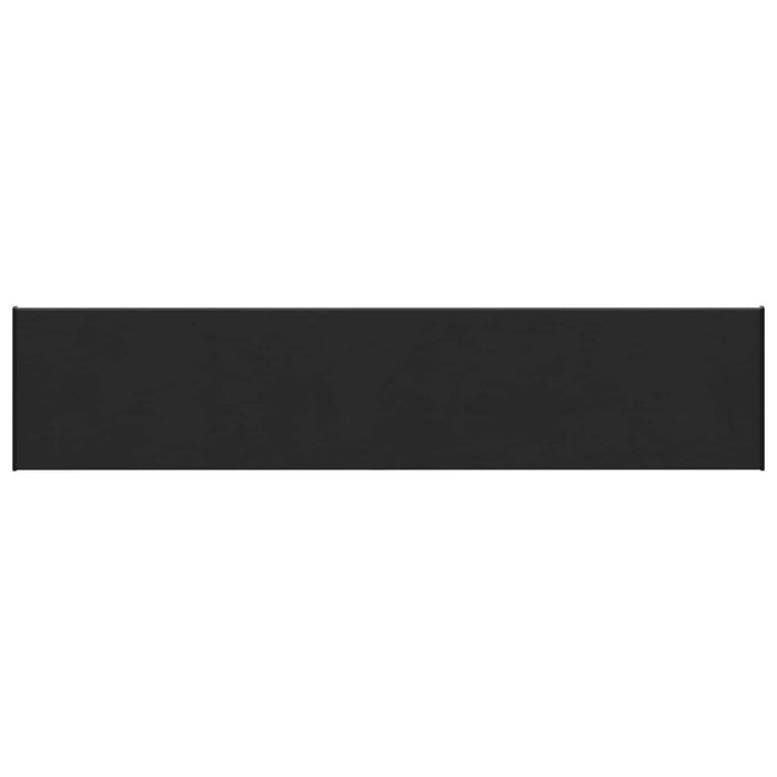 Prag de fereastră Negru cu fibră de lemn 120 x 35 x 4,5 cm PVC - WALTI WALTI