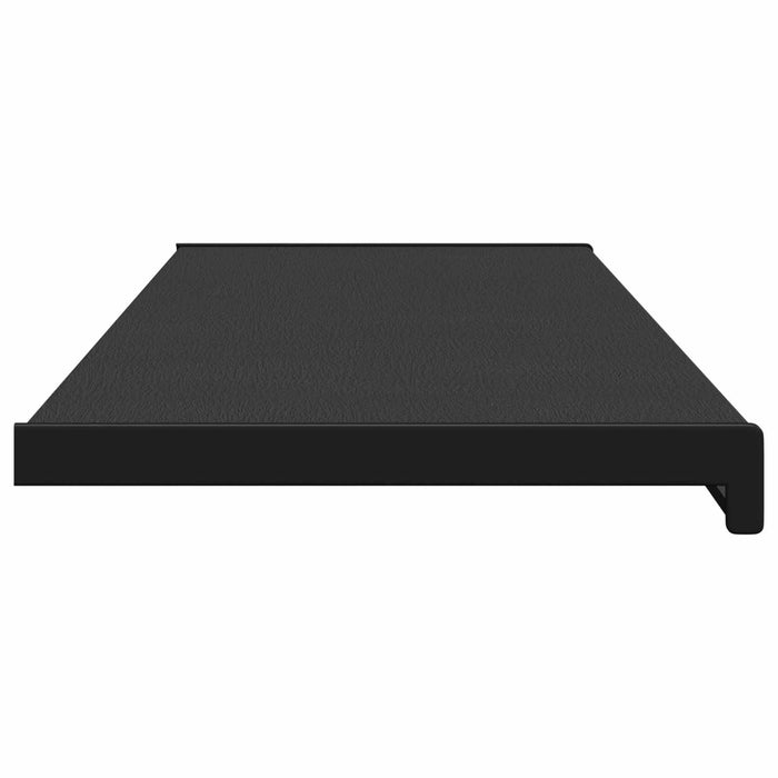 Prag de fereastră Negru cu fibră de lemn 160 x 35 x 4,5 cm PVC - WALTI WALTI
