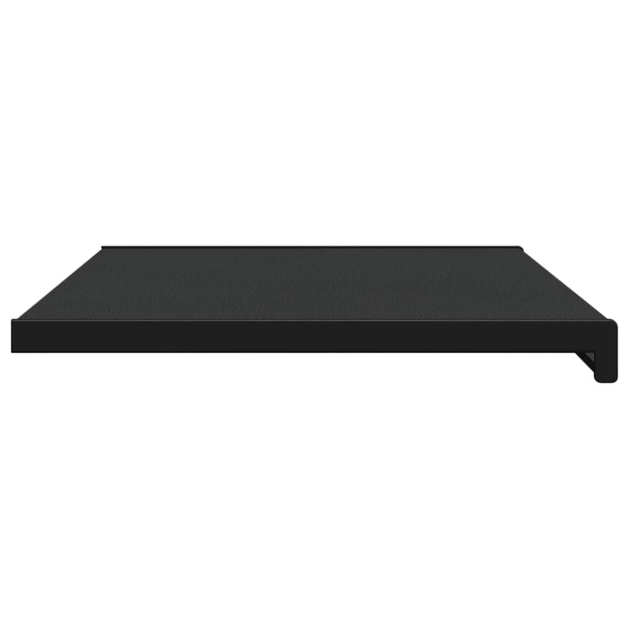 Prag de fereastră Negru cu fibră de lemn 100 x 40 x 4,5 cm PVC - WALTI WALTI