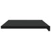 Prag de fereastră Negru cu fibră de lemn 100 x 40 x 4,5 cm PVC - WALTI WALTI