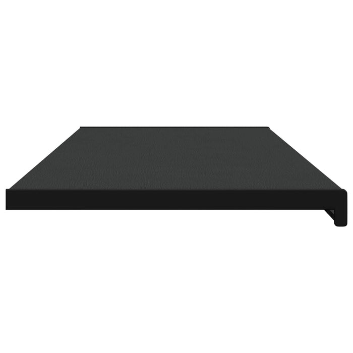 Prag de fereastră Negru cu fibră de lemn 140 x 40 x 4,5 cm PVC - WALTI WALTI