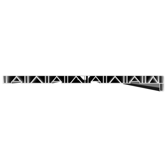 Prag de fereastră Negru cu fibră de lemn 140 x 45 x 4,5 cm PVC - WALTI WALTI