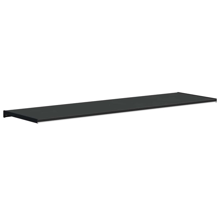 Prag de fereastră Negru cu fibră de lemn 140 x 45 x 4,5 cm PVC - WALTI WALTI