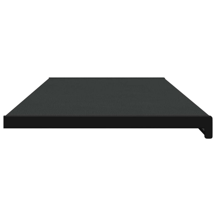 Prag de fereastră Negru cu fibră de lemn 140 x 45 x 4,5 cm PVC - WALTI WALTI