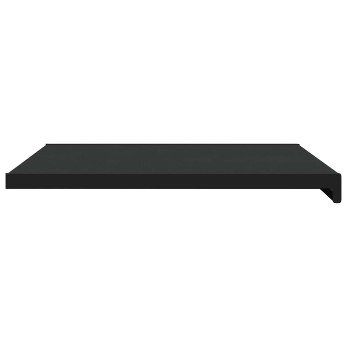 Prag de fereastră Negru cu fibră de lemn 100 x 50 x 4,5 cm PVC - WALTI WALTI