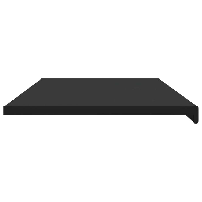 Prag de fereastră Negru cu fibră de lemn 120 x 50 x 4,5 cm PVC - WALTI WALTI