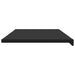 Prag de fereastră Negru cu fibră de lemn 120 x 50 x 4,5 cm PVC - WALTI WALTI