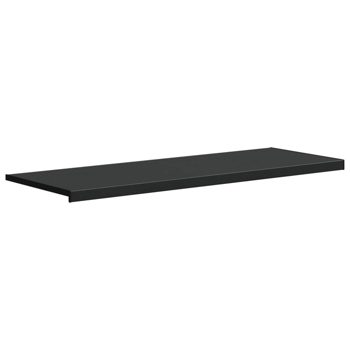 Prag de fereastră Negru cu fibră de lemn 140 x 50 x 4,5 cm PVC - WALTI WALTI