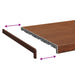 Prag de fereastră Lemn brun 80 x 45 x 4,5 cm PVC - WALTI WALTI
