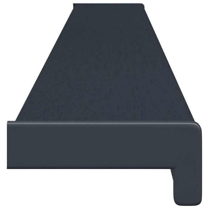 Prag de fereastră Antracit cu fibră de lemn 160 x 10 x 4,5 cm - WALTI WALTI