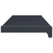 Prag de fereastră Antracit cu fibră de lemn 100 x 25 x 4,5 cm - WALTI WALTI