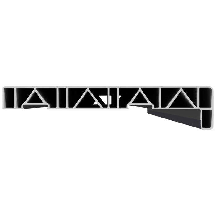 Prag de fereastră Antracit cu fibră de lemn 140 x 25 x 4,5 cm - WALTI WALTI