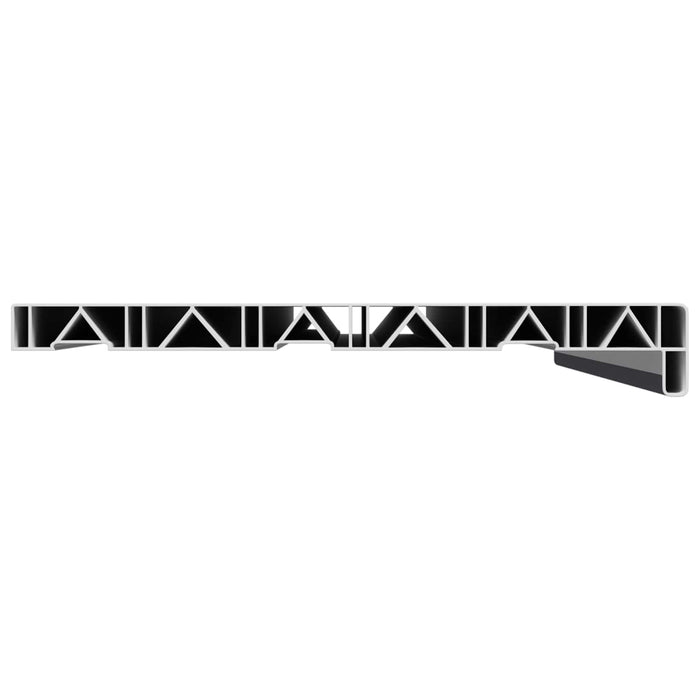 Prag de fereastră Antracit cu fibră de lemn 60 x 30 x 4,5 cm - WALTI WALTI