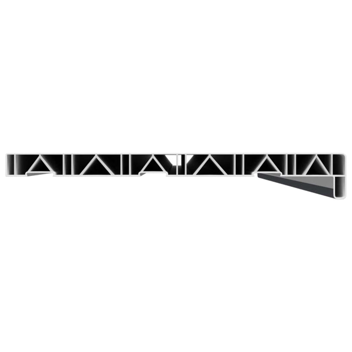 Prag de fereastră Antracit cu fibră de lemn 160 x 30 x 4,5 cm - WALTI WALTI