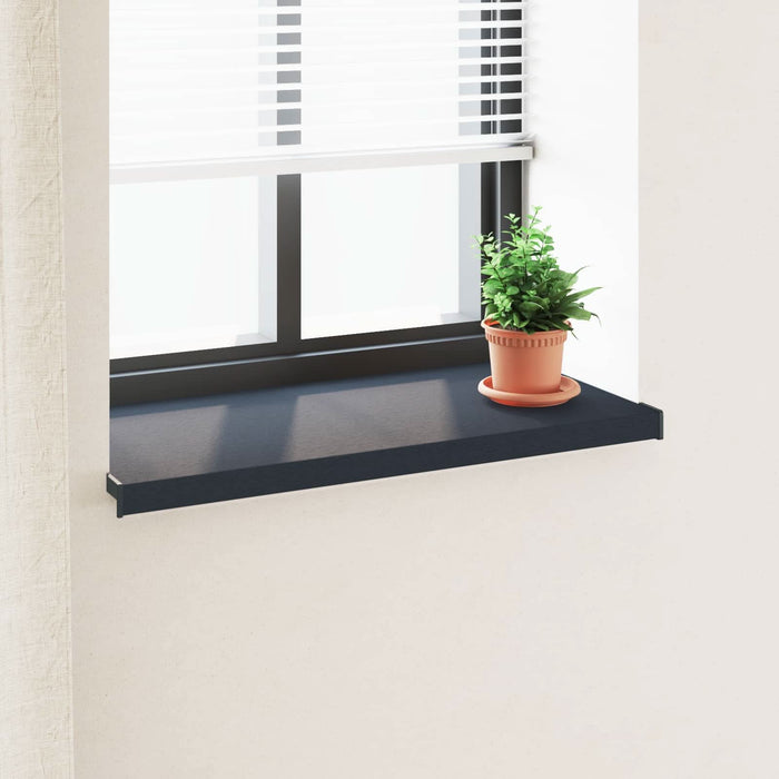 Prag de fereastră Antracit cu fibră de lemn 80 x 45 x 4,5 cm - WALTI WALTI