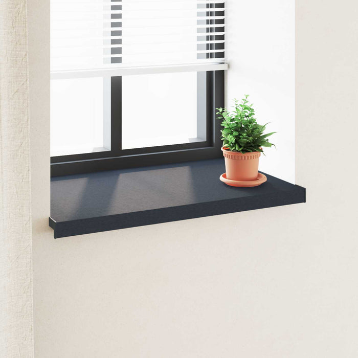 Prag de fereastră Antracit cu fibră de lemn 80 x 50 x 4,5 cm - WALTI WALTI
