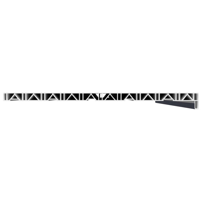 Prag de fereastră Antracit cu fibră de lemn 140 x 50 x 4,5 cm - WALTI WALTI