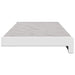 Prag de fereastră Textură de marmură 60 x 25 x 4,5 cm PVC - WALTI WALTI
