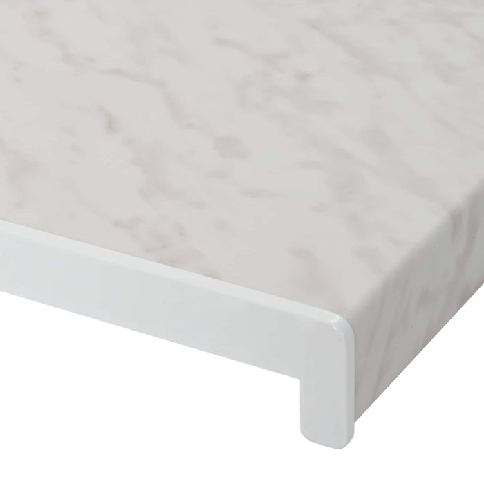 Prag de fereastră Textură de marmură 100 x 30 x 4,5 cm PVC - WALTI WALTI