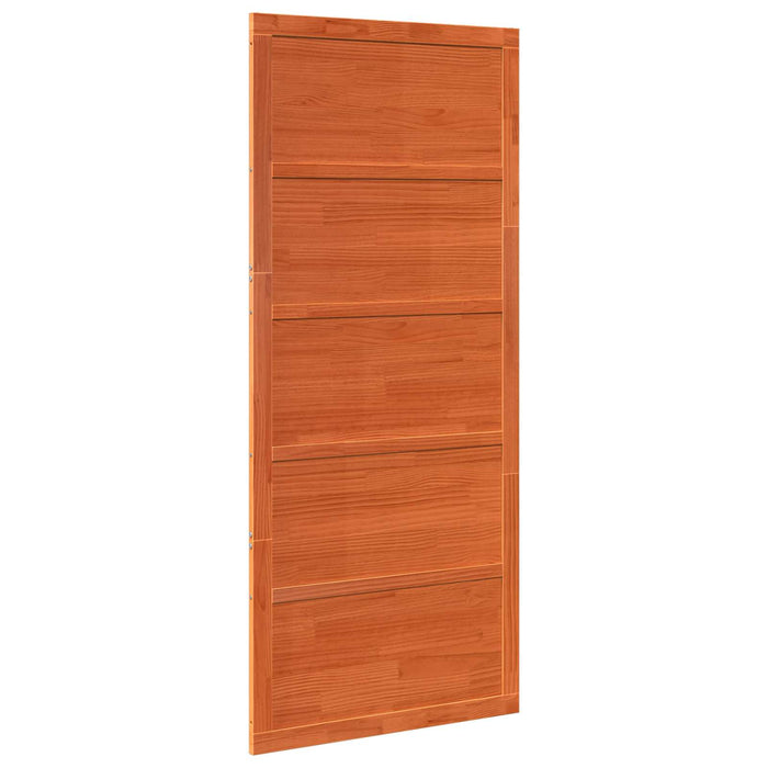 Ușă hambar Maro ceruit 100 x 2,5 x 208 cm Lemn masiv de pin - WALTI WALTI