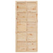 Ușă hambar natural 80 x 2,5 x 208 cm Lemn masiv de pin - WALTI WALTI