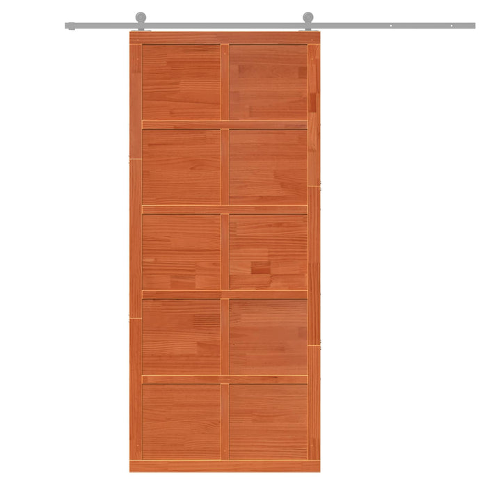 Ușă hambar Maro ceruit 80 x 2,5 x 208 cm Lemn masiv de pin - WALTI WALTI