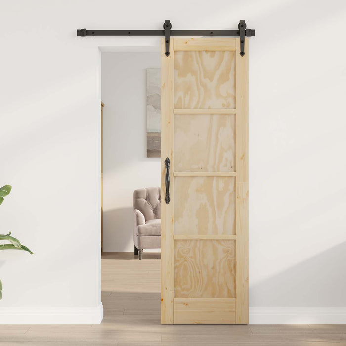 Ușă de interior natural 61 x 198,5 cm placaj - WALTI WALTI