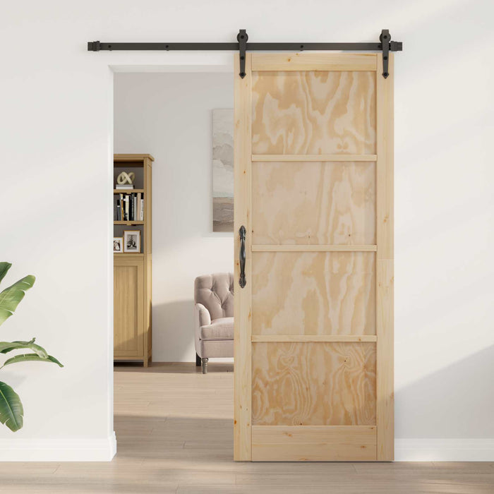 Ușă de interior natural 83 x 211 cm placaj - WALTI WALTI