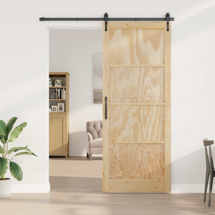 Ușă de interior natural 83 x 232 cm placaj - WALTI WALTI