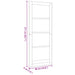 Ușă de interior natural 86 x 211 cm placaj - WALTI WALTI