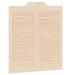 Uși oscilante natural 90 x 40 cm Lemn masiv de pin - WALTI WALTI