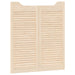 Uși oscilante 2 pcs natural Lemn masiv de pin - WALTI WALTI