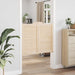Uși oscilante 2 pcs natural Lemn masiv de pin - WALTI WALTI